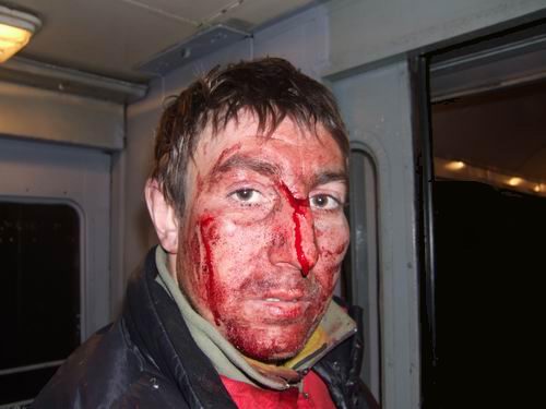 Беспредел в электричке. Константин Бекетов