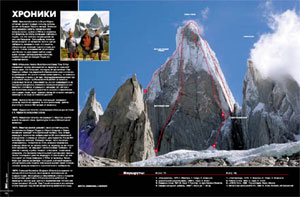 СЬЕРРО-ТОРРЕ. Хроника. Виды. Маршруты