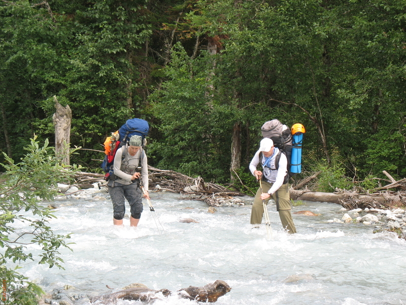 Река Аманауз. Брод