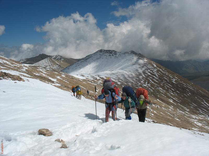 Подъем на перевал БалкБаши