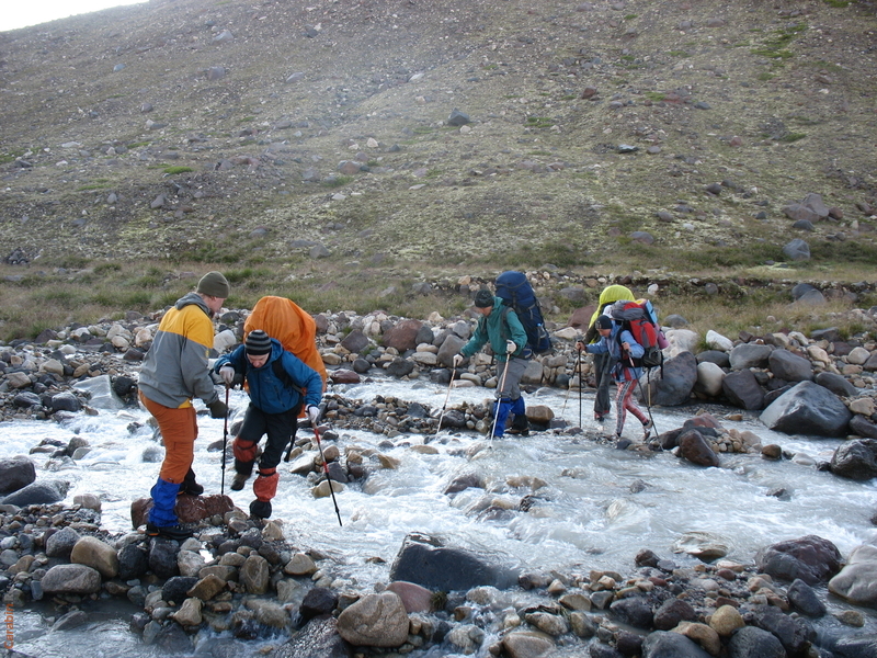 переправа через Кызылкол