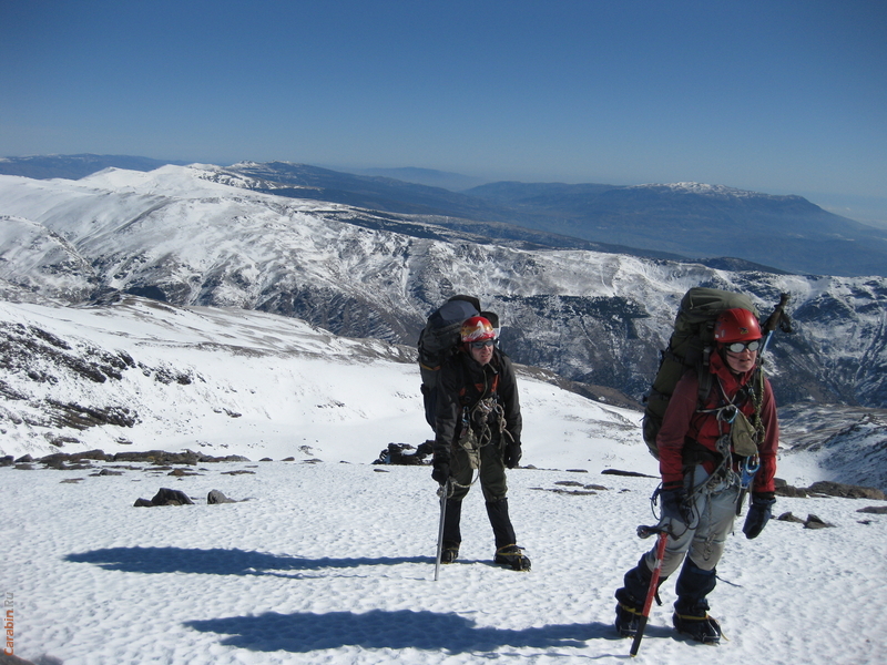 Подъем на в. Муласен