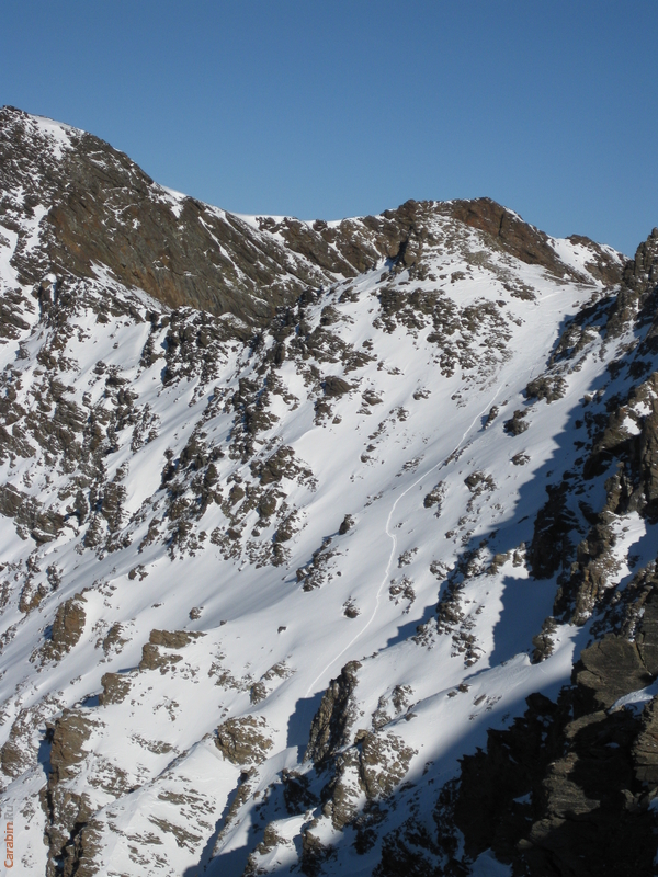 Наш утренний путь подъема на перевал