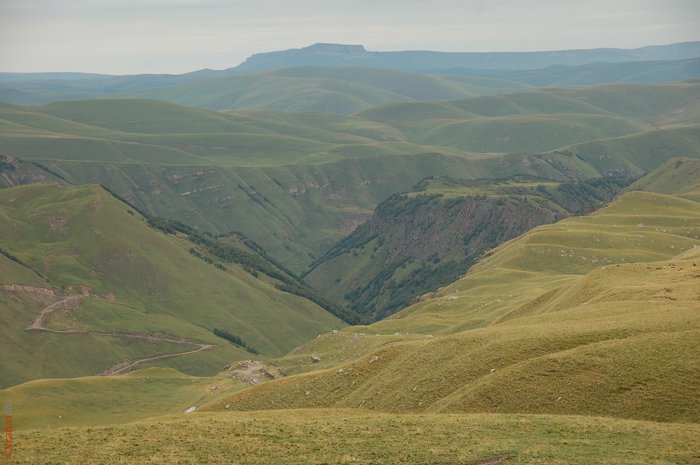 Каньон р. Малка, урочище Джилису