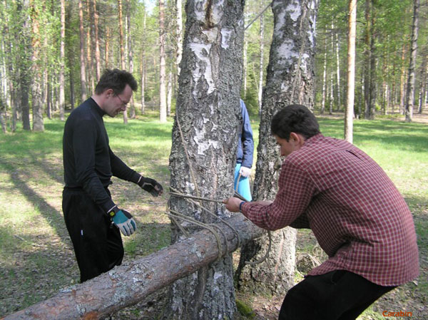 Ставим полосу для соревнований