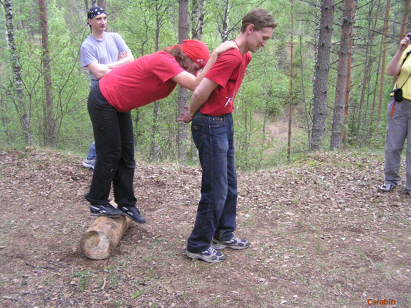 Участники на трассе