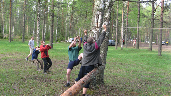 Постановка полосы