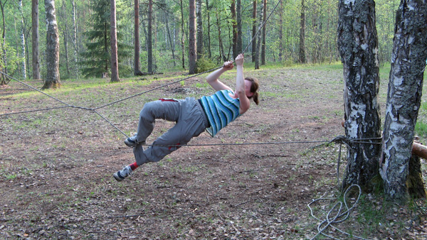 Ира на бабочке