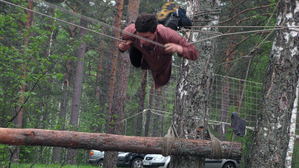 В воздухе Колян