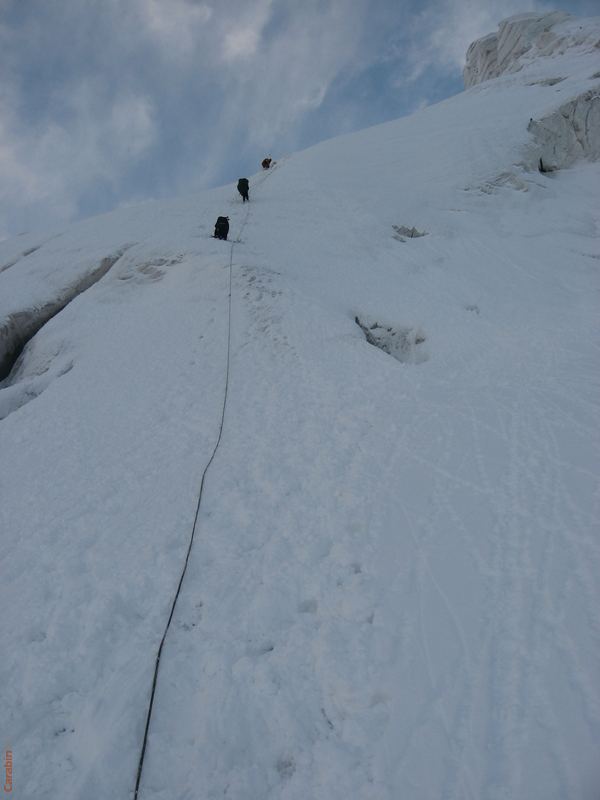 спуск с перевала Бригантина