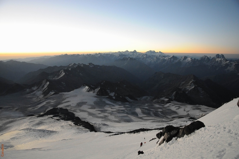 восхождение по восточному ребру