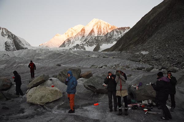 Ранний завтрак.