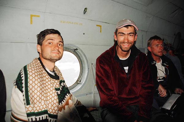 Толя слева - его нашли случайно...