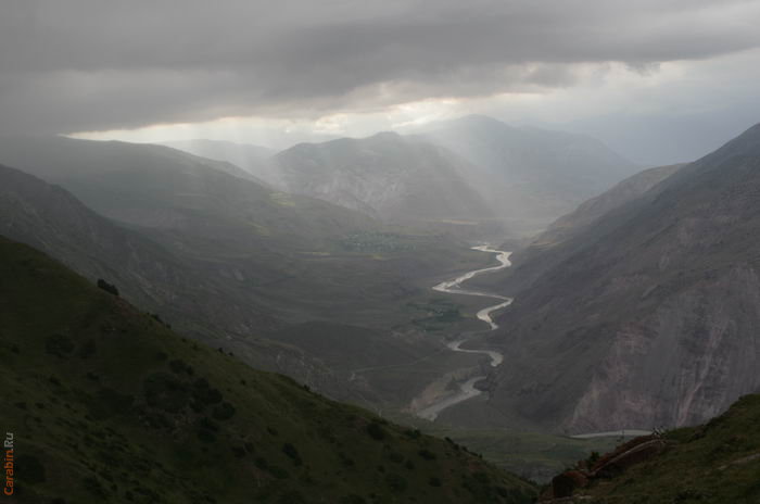 Вид с Белькандоу на Муксу