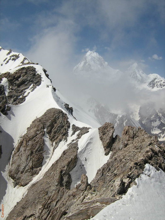 Гребень хребта Шагазы