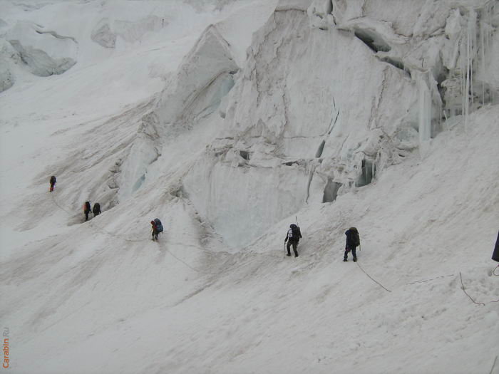 Идем к перевалу Комсомолец Кубани