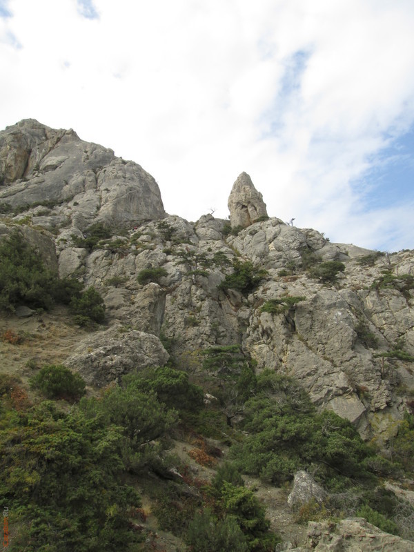 Гора Сокол с шоссе