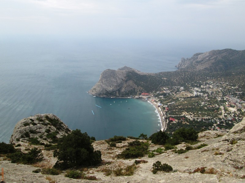 г. Сокол, вид на бухту Новый Свет