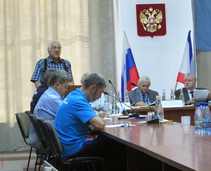 Выступления на съезде.  Почетный  президент ФСТР И. Востоков