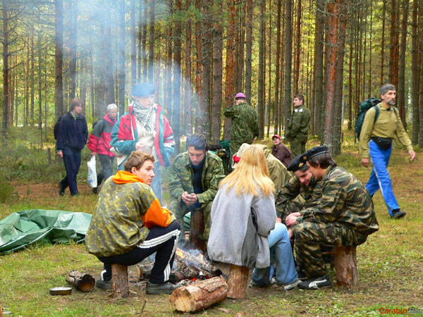 Участники КД перед стартом