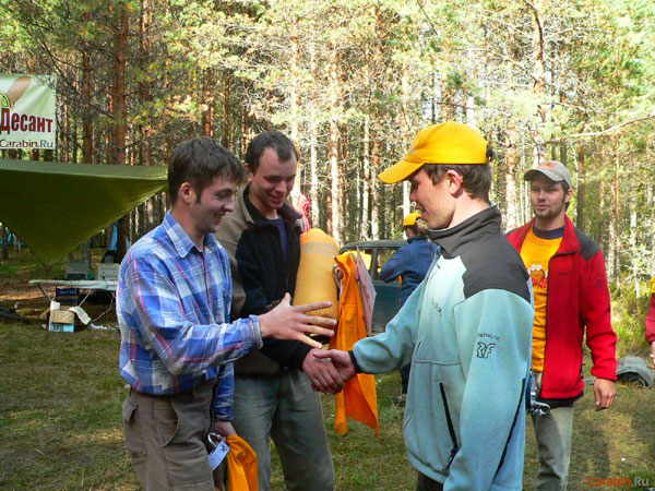 Награждение команды {В лыжи обутые}