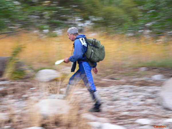 Емельянов Евгений на дистанции Карельского Десанта