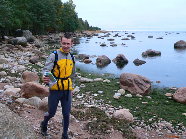 Игорь Клепча на дистанции Карельского Десанта