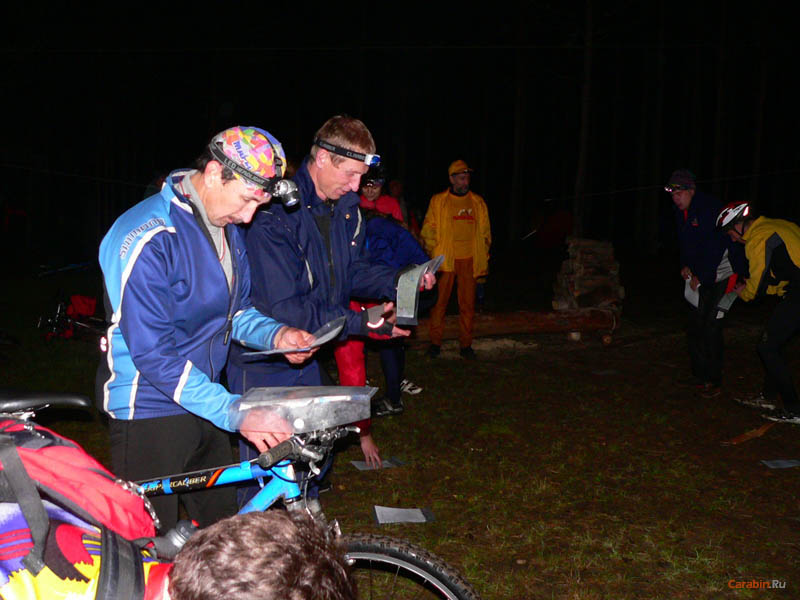 В ночном этапе можно было и не использовать велосипед