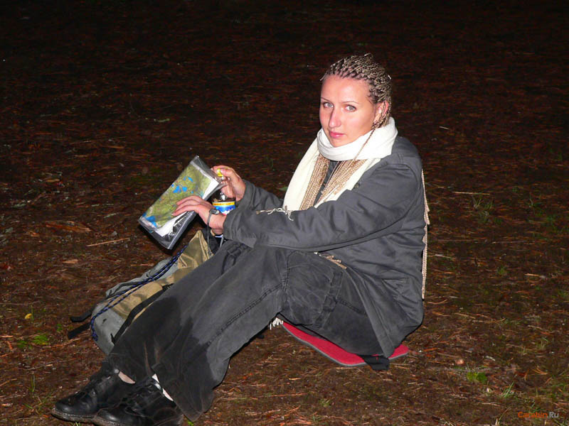 Наконец-то можно посидеть!