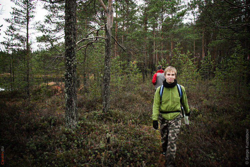 Участники на дистанции КД2010