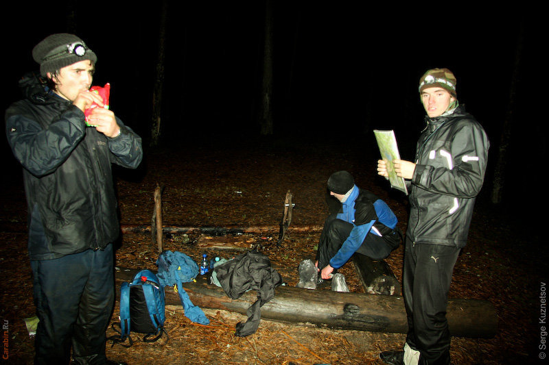 Участники КД2010 на дистанции