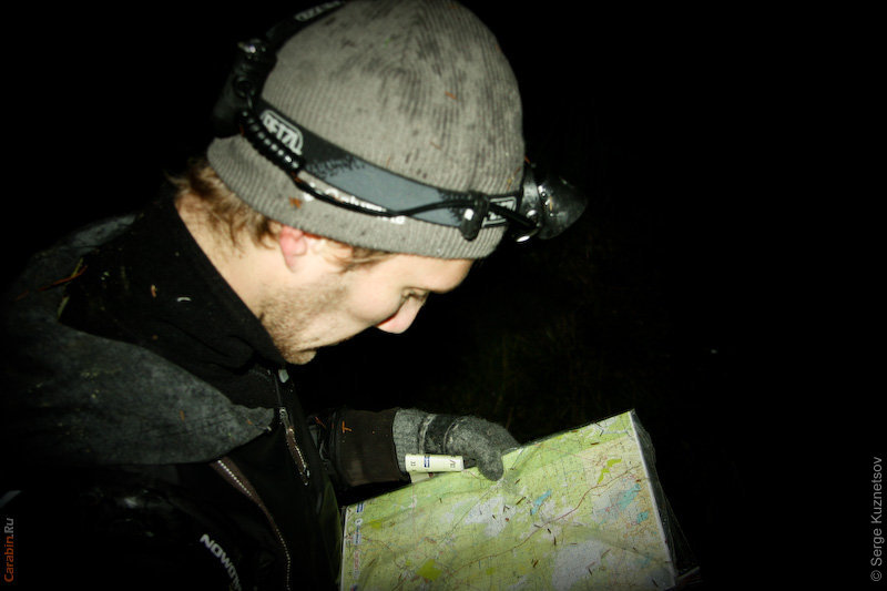 Участники КД2010 на дистанции