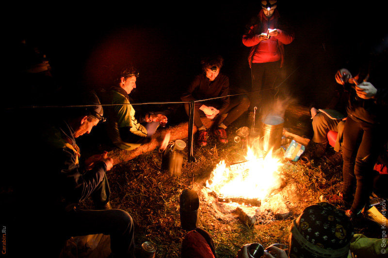 На финише КД2010. 3 часа ночи