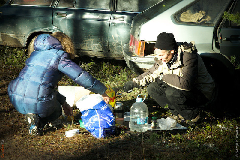 Финишировавшие ночью просыпаются