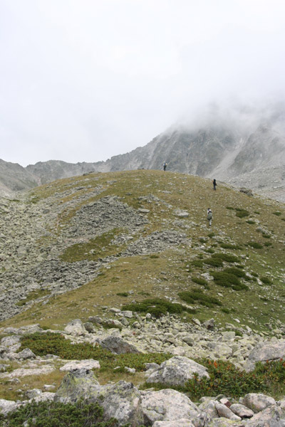 Подходим к пер. Орючат (1А, 2994м)