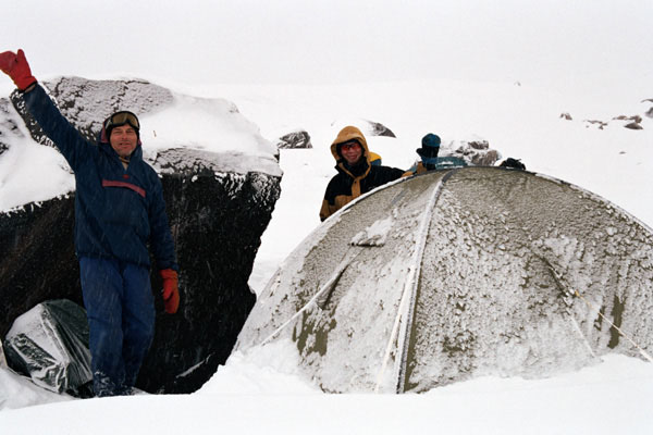 Замело чуток!