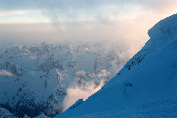 Долина Кюкюртлю сверху.