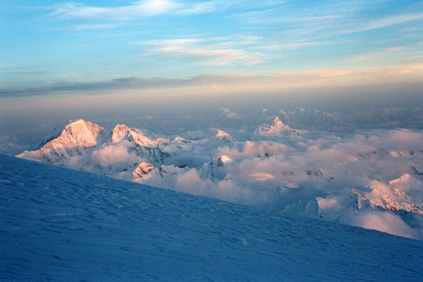 В сторону Хотю-Тау.
