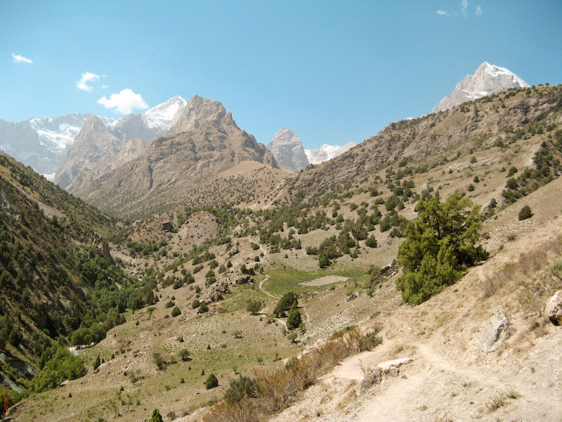 Тропа по левому берегу Имата