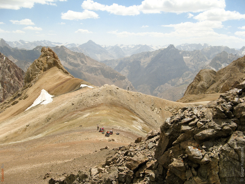 Группа на перевале