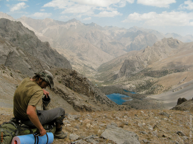 Внизу оз.Чапдара (Алаудинские озера)