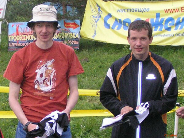 Первое место среди мужских пар