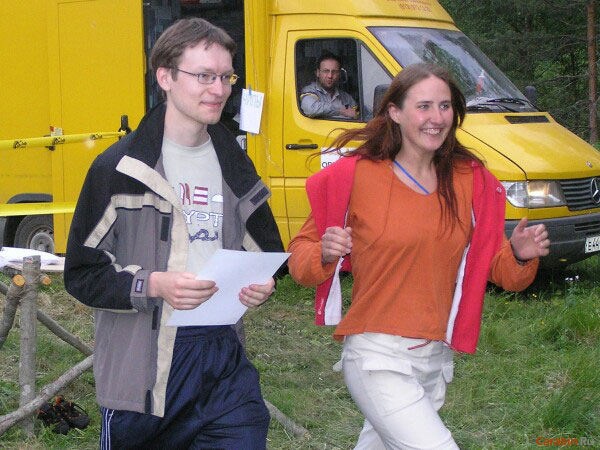 Третье место среди смешанных пар