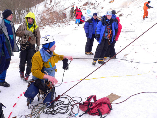 На дистанции команда &quot;Стрелец&quot;