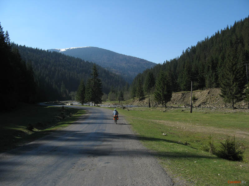 Дорога на Синевирскую Поляну