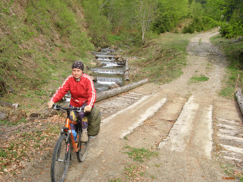 Ночевали после поселка Усть-Чорна