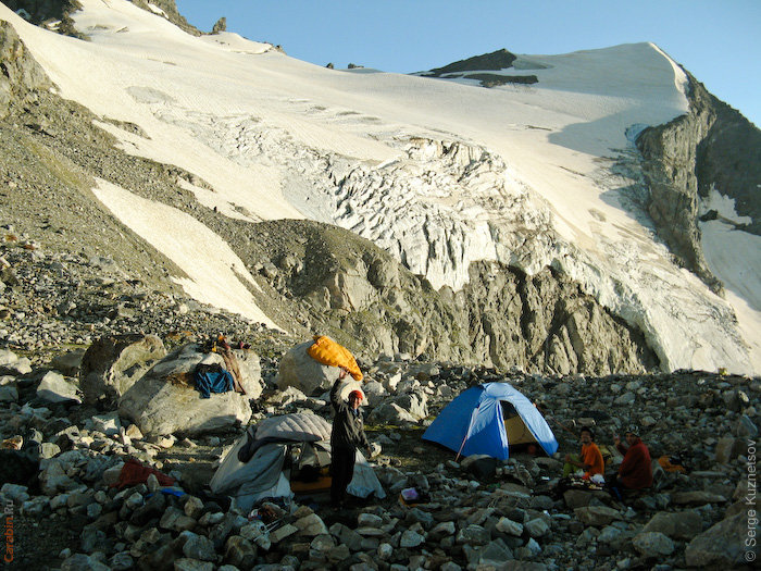 Стоянки под г.Талычхан