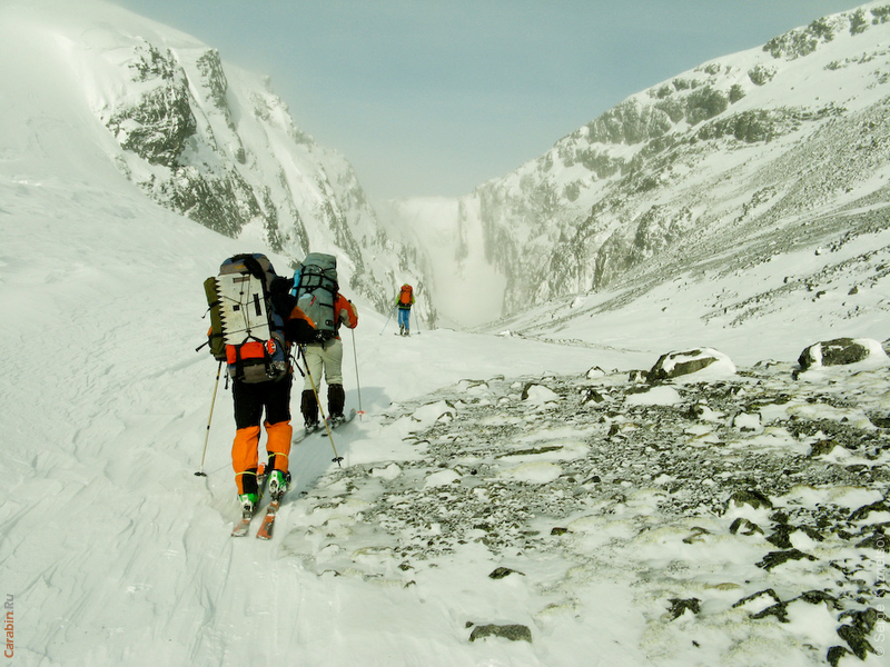 Подходим под перевал Олений
