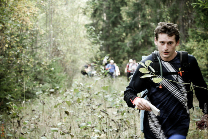 Участники на дистанции