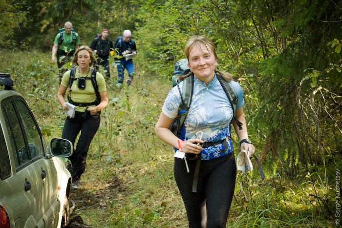 Участники на дистанции МБ2010